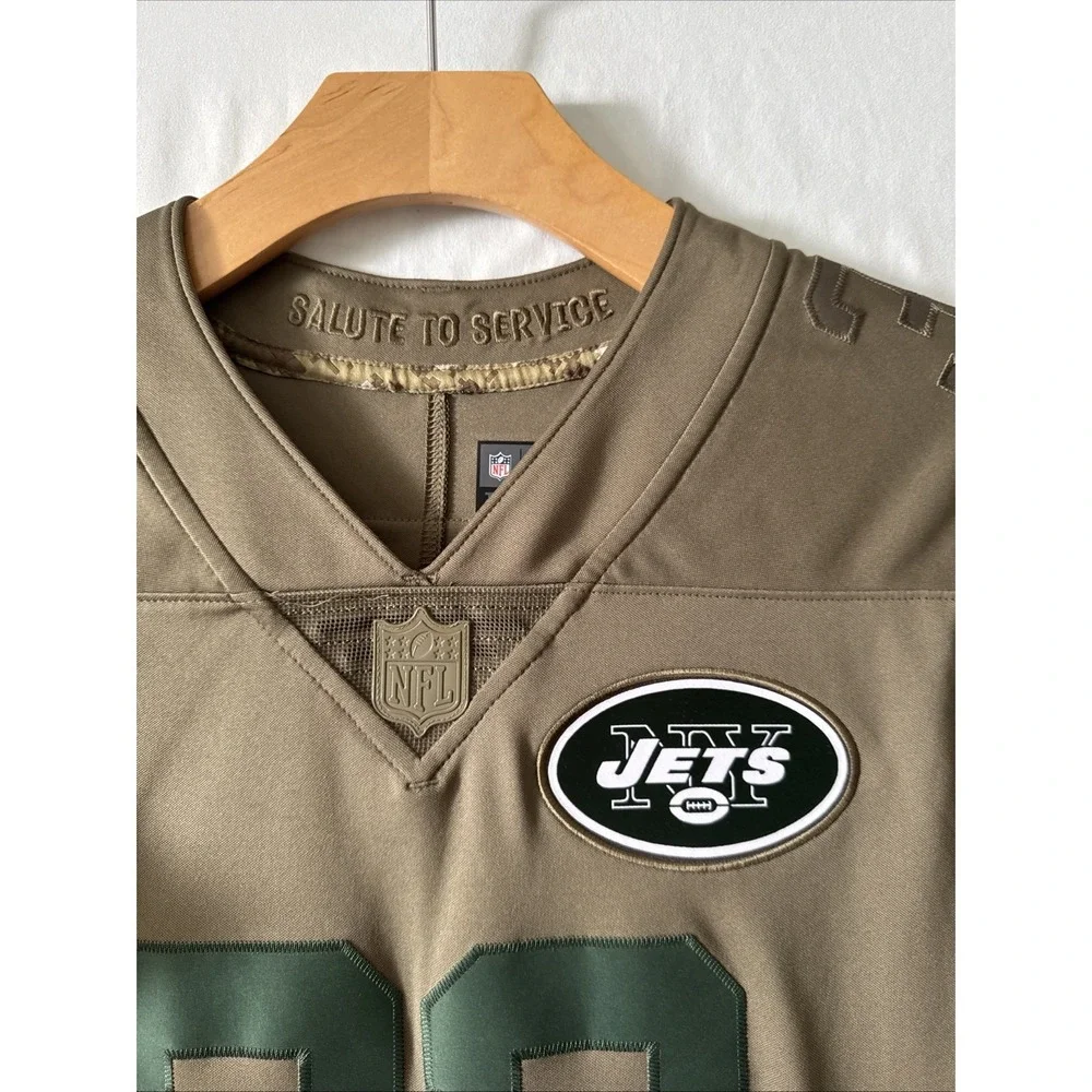 New York Jets Jamal Adams #33 Salute To Service NFL LG Women's Stitched Jersey